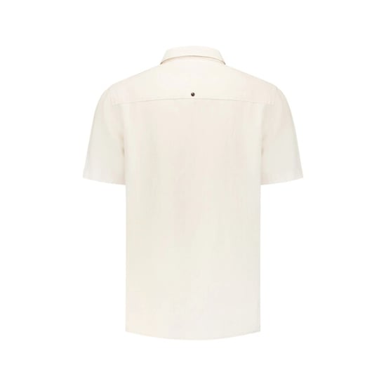 No Excess Shirt short sleeve with linen, garm stone - Image 5