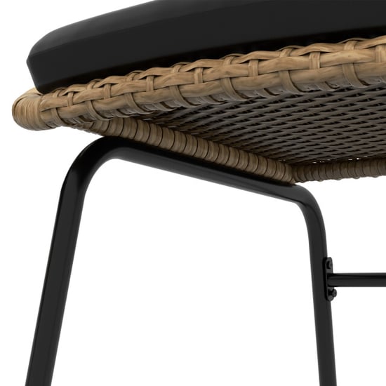 4goodz 3-delige tuinmeubelset met polyrattan stoelen - - Image 5