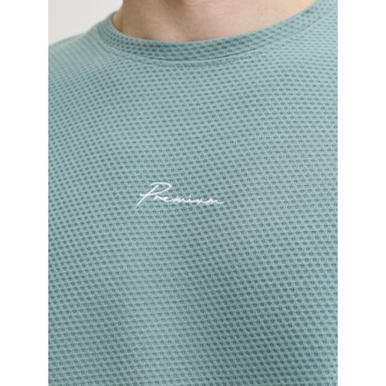 Jack & Jones jprblafranco ss tee crew neck smu 12175825 sagebrush green - Image 5