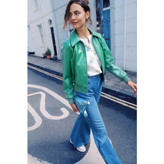 King Louie Isa jacket shine neptune green - Image 3