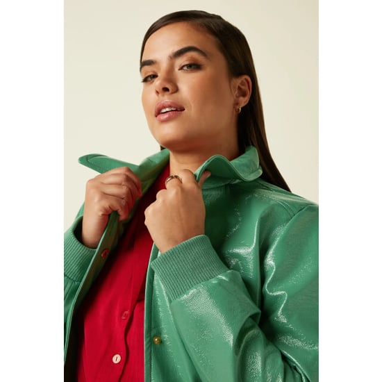 King Louie Isa jacket shine neptune green - Image 5