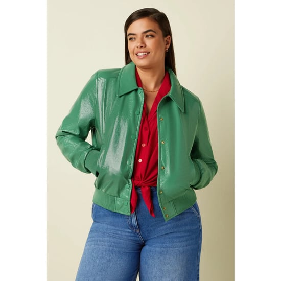 King Louie Isa jacket shine neptune green - Image 6