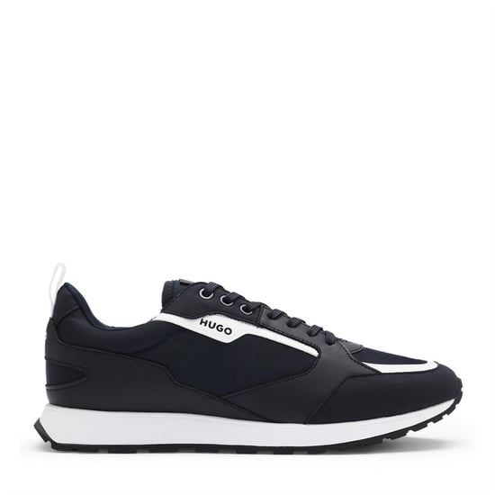 Men's Hugo Runn Trainers in Dark Blue - Image 1