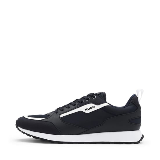 Men's Hugo Runn Trainers in Dark Blue - Image 3