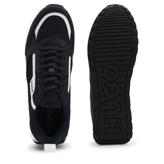 Men's Hugo Runn Trainers in Dark Blue - Image 6