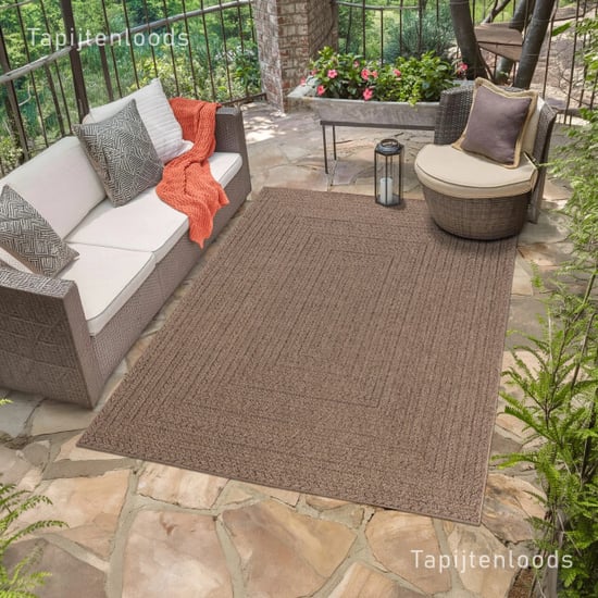 Muratap Sahara buitenkleed jute-look weerbestendig vloerkleed 200x290 cm - Image 1