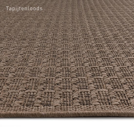 Muratap Sahara uni rond buitenkleed jute-look weerbestendig vloerkleed 160 cm - Image 2