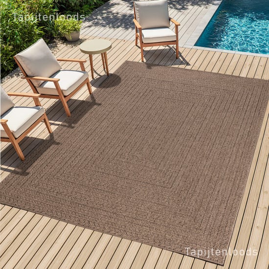 Muratap Sahara buitenkleed jute-look weerbestendig vloerkleed 200x290 cm - Image 3
