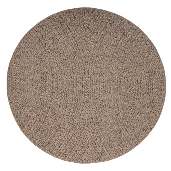 Muratap Sahara japandi rond buitenkleed jute-look weerbestendig vloerkleed 200 cm - Image 3
