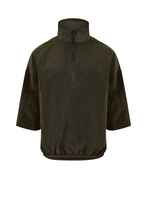 Essentials Half Zip Mockneck-skjorta - Image 1