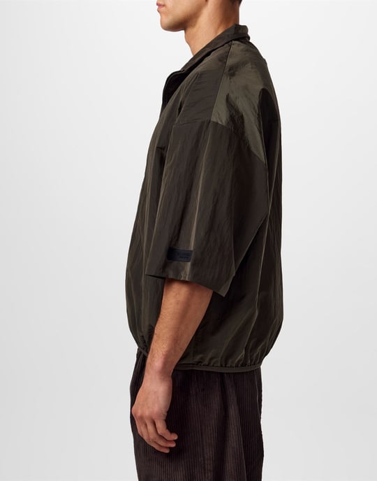 Essentials Half Zip Mockneck-skjorta - Image 3