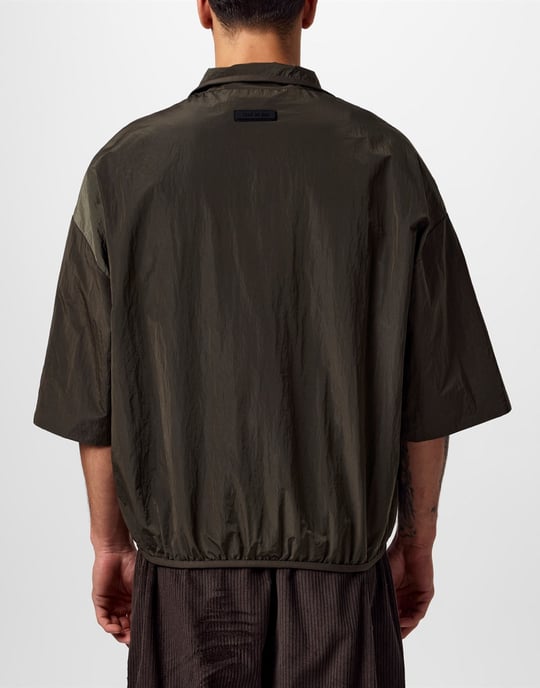 Essentials Half Zip Mockneck-skjorta - Image 4