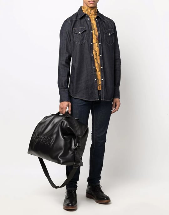 Hampa Western Denimskjorta - Image 2