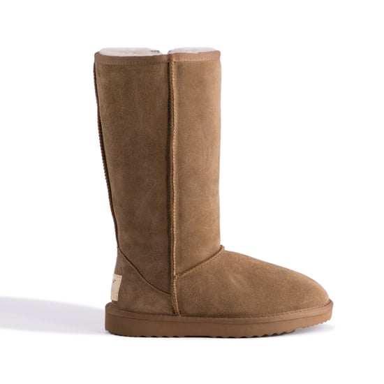 Aus Wooli "Newton" Australia Tall Zip, Tan - Image 2