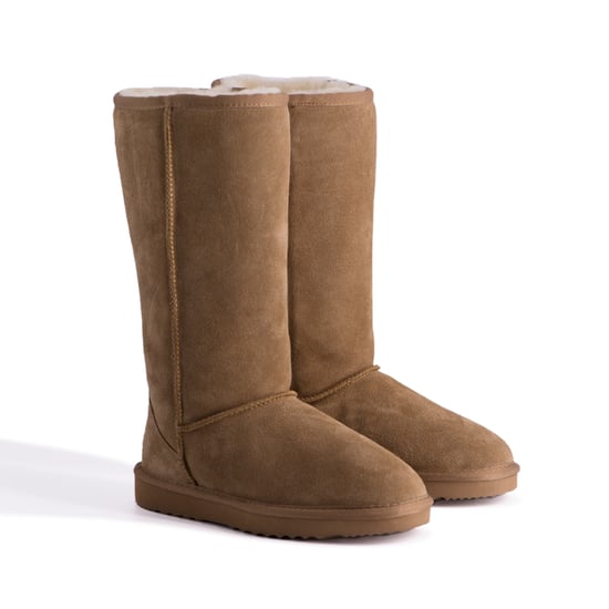 Aus Wooli "Newton" Australia Tall Zip, Tan - Image 6