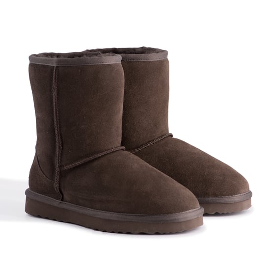Aus Wooli Australia Mid Calf Sheepskin Boot - Chocolate - Image 6
