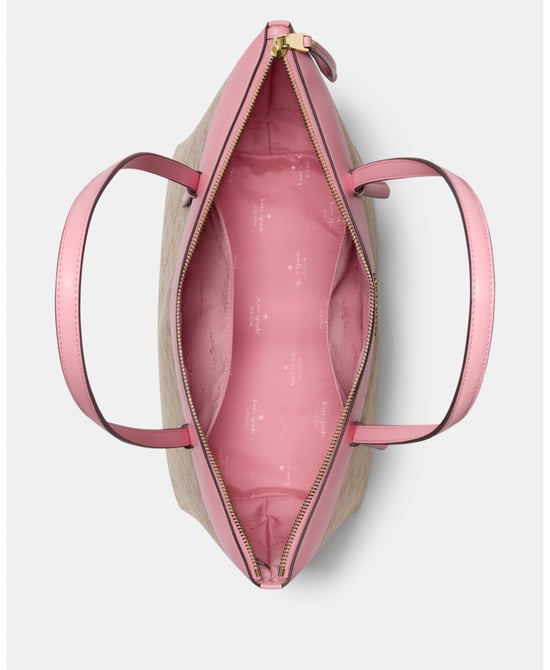 All Day Spade Flower Tote Bag With Charm - Image 4