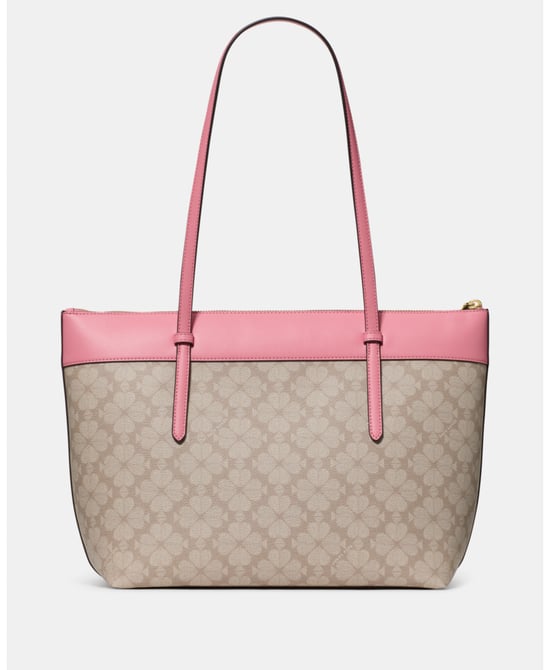 All Day Spade Flower Tote Bag With Charm - Image 5