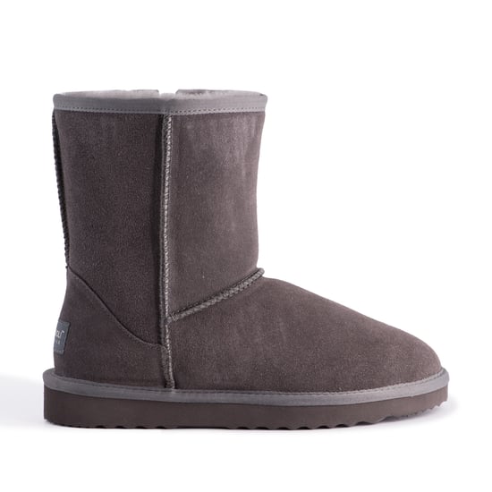 Aus Wooli Australia Mid Calf Sheepskin Boot - Grey - Image 2