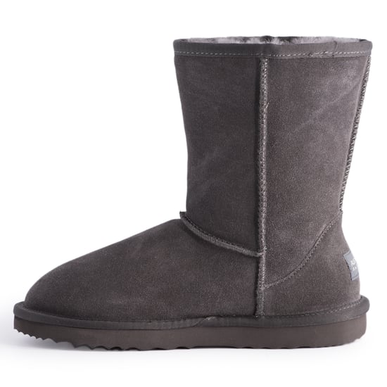 Aus Wooli Australia Mid Calf Sheepskin Boot - Grey - Image 4
