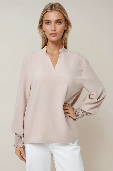 V-hals Lange Mouwen Blouse - Image 3