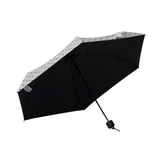 Trespass Dreep Polka Dot Folding Umbrella (White) - Image 2