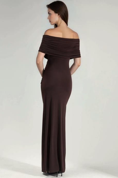 Strapless Maxi Bodycon Jurk - Image 3