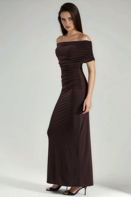 Strapless Maxi Bodycon Jurk - Image 4