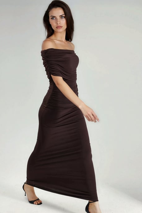Strapless Maxi Bodycon Jurk - Image 5