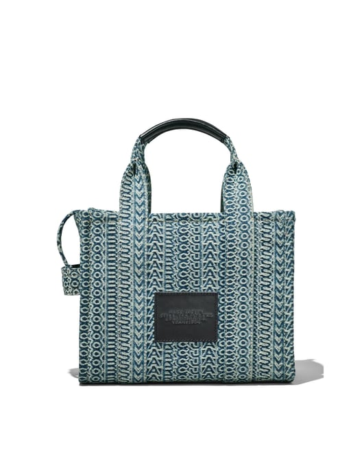 De Monogram Denim Small Tote Bag - Image 2