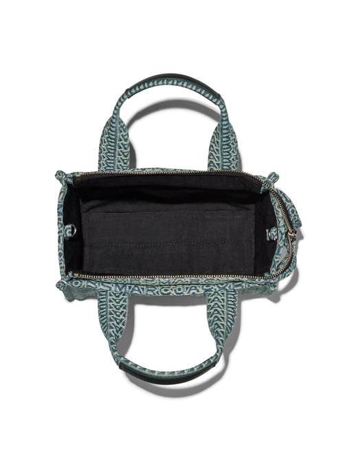 De Monogram Denim Small Tote Bag - Image 4
