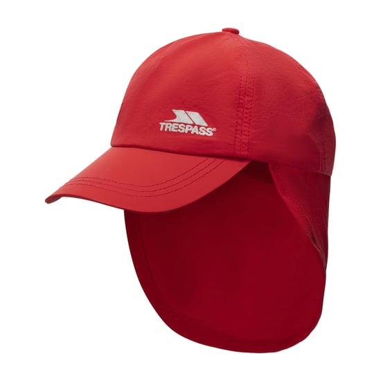 Trespass Kinderen Remie Waterafstotende Actieve Baseballpet (Rood) - Image 1