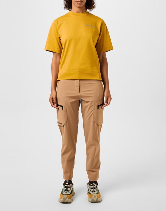 Moncler Grenoble logo geborduurd T-shirt - Image 2