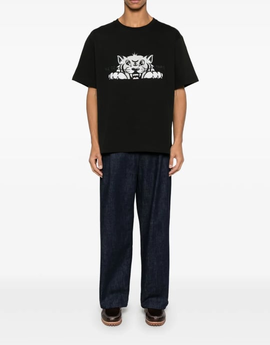 Gots Happy Tiger-logotyp T-shirt - Image 2