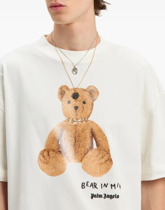 Bear In Mind logo T-shirt - Image 5