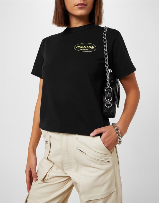Preston Racing logo T-shirt - Image 4