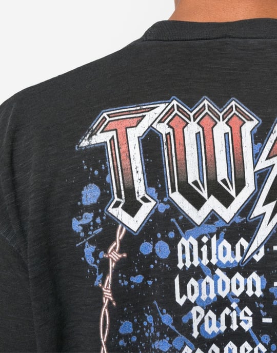 T-shirt met Iron-logo print - Image 5