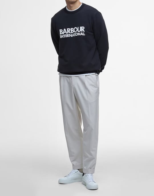 Jason Logo Technique Crew Sweatshirt - Image 2