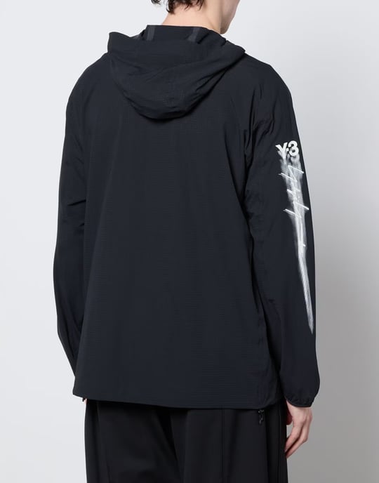Löparjacka med logotyp och ripstop-huva - Image 4