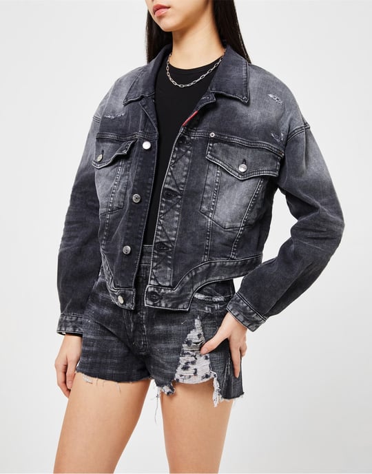 Raw Cut Jeansjacka - Image 4