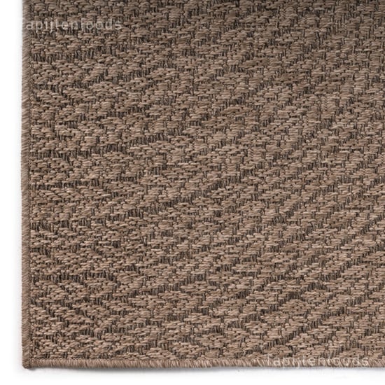 Muratap Sahara japandi rond buitenkleed jute-look weerbestendig vloerkleed 200 cm - Image 5