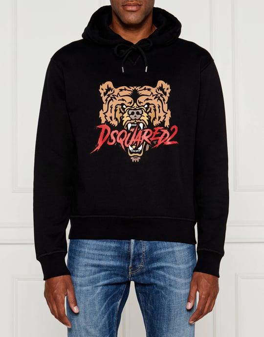 Angry Bear-logotyp Cool Fit-tröja - Image 3