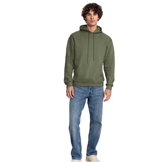 Fruit of the Loom Unisex Adult Iconic Premium Hoodie (Klassieke Olijf) - Image 4
