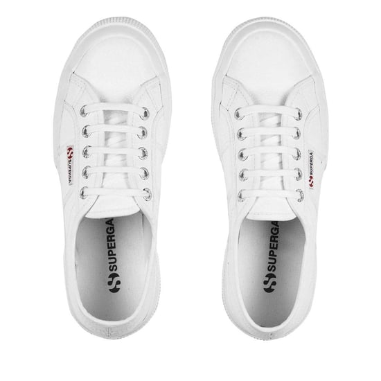 Superga Unisex Adult 2730 Nappa Leather Trainers (White) - Image 2