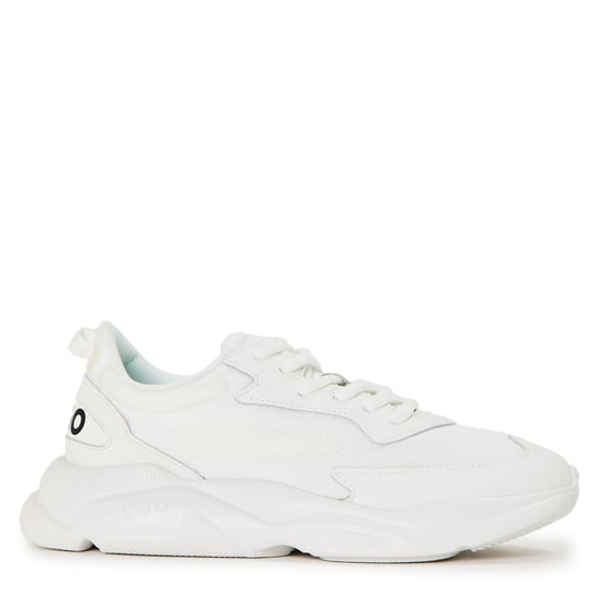 Women's Hugo Leon Runn Rnbackpack 10274044 01 Low Top Trainers in White - Image 1