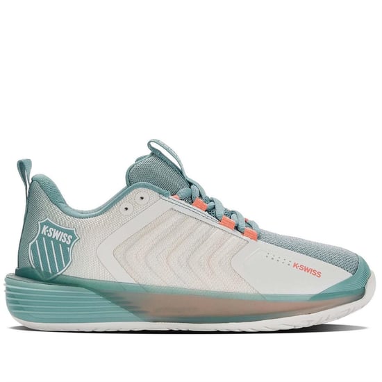 Women's K-Swiss Ultrashot 3 Tennis Shoes in White - Image 1