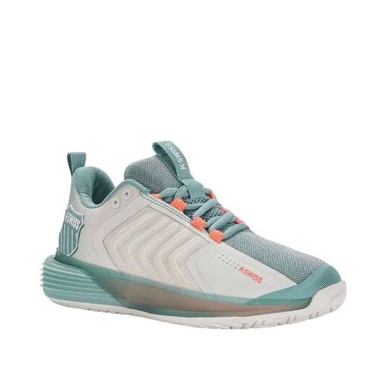 Women's K-Swiss Ultrashot 3 Tennis Shoes in White - Image 2