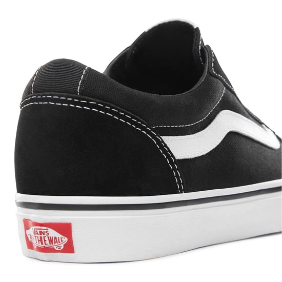 Men's Vans Suede in Black/White - Image 5