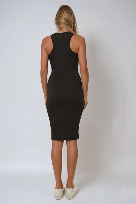 Basis Halternek Mini Bodycon Jurk - Image 4