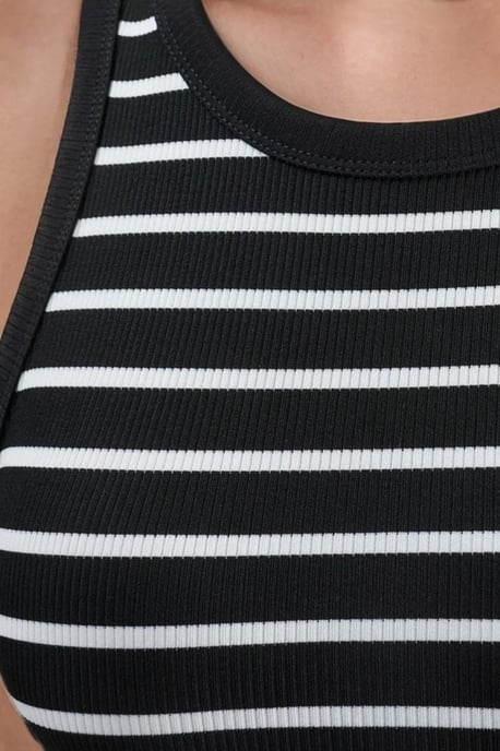 Bodycon Mini Jurk met Ronde Hals - Image 5